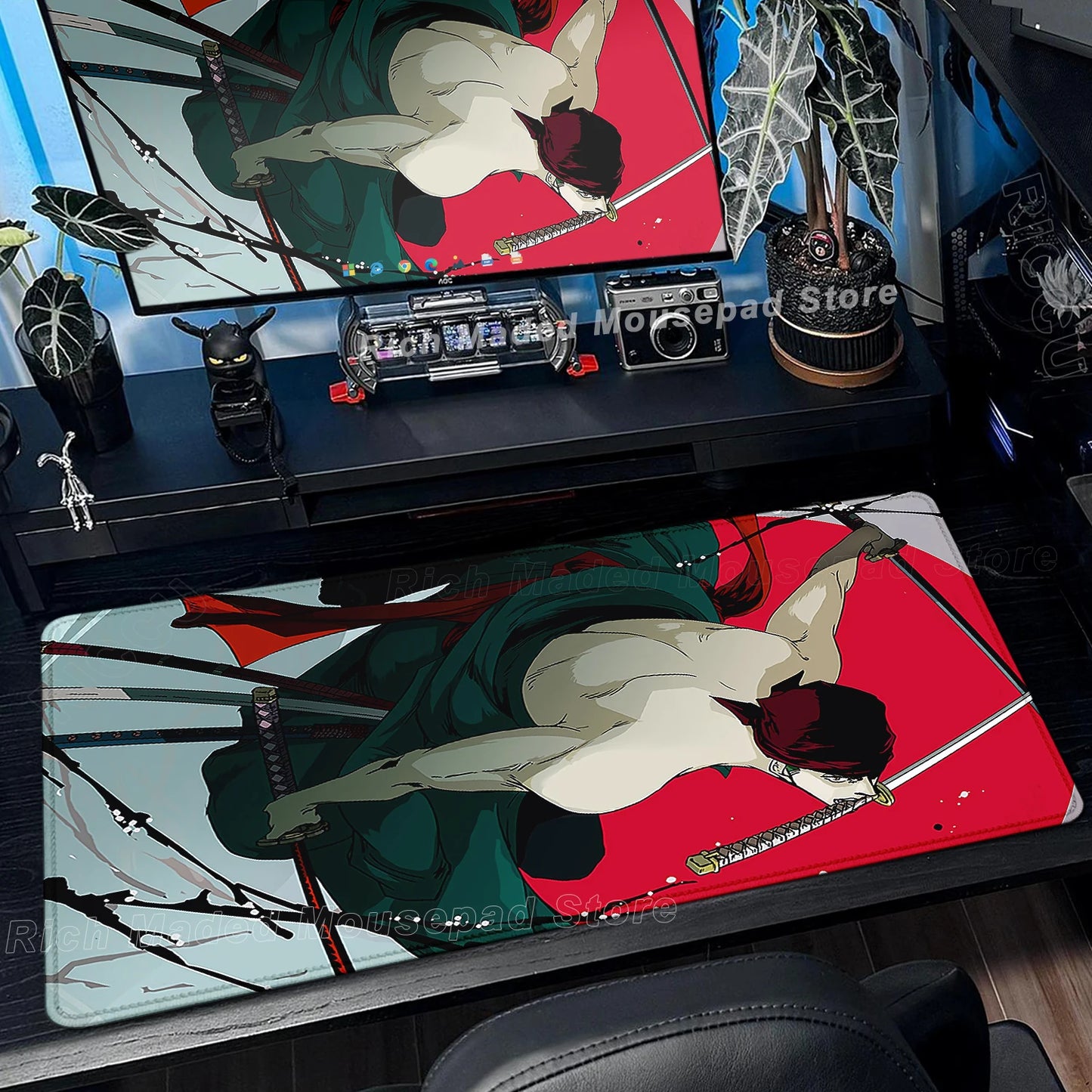 Anime XXL Gaming Desk Mat 1200x600mm – Extended Speed Surface