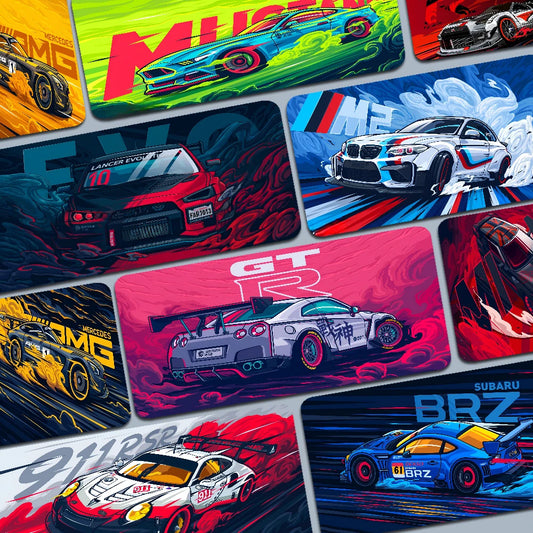 Sports Car Gaming Mouse Pad – XL Desk Mat