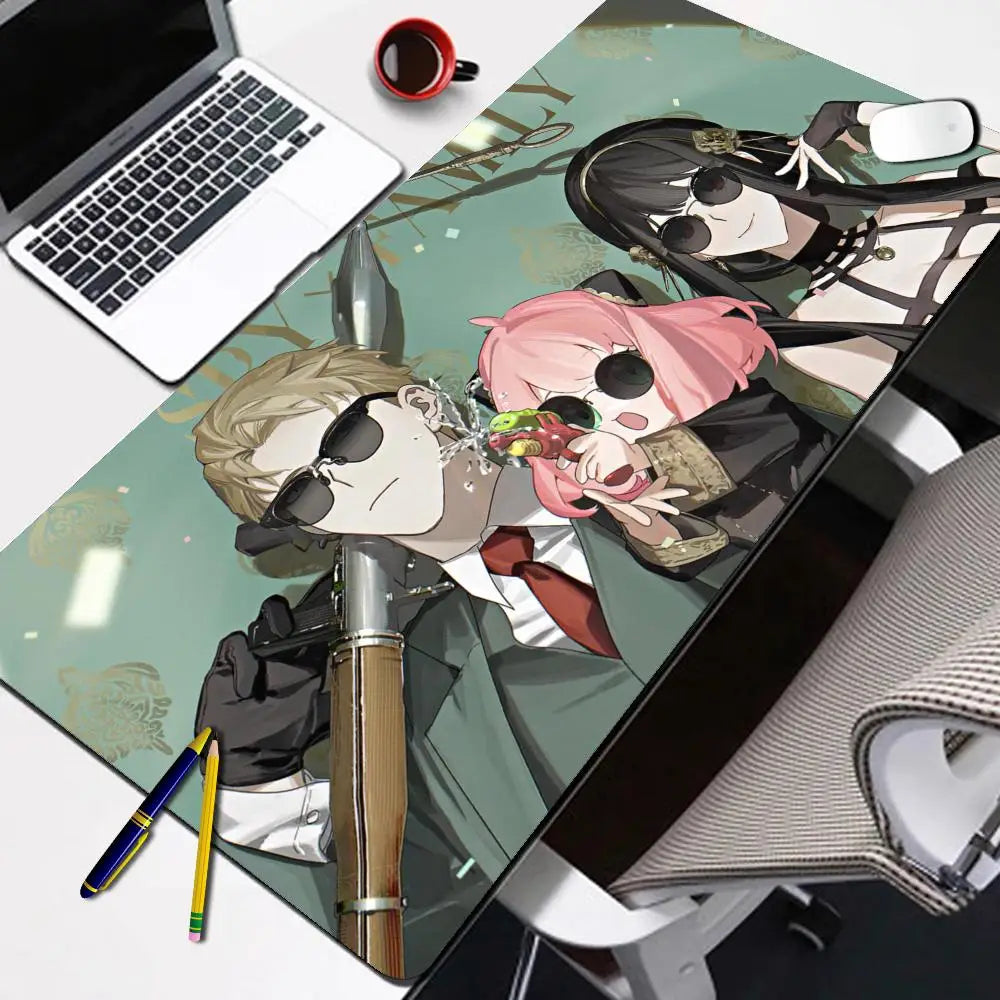 SPY×FAMILY Anya Forger XXL Gaming Mouse Pad (900×400mm) – Kawaii Anime Desk Mat with Anti-Slip Base