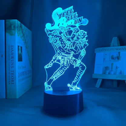 JoJo's Bizarre Adventure Hol 3D LED Night Light