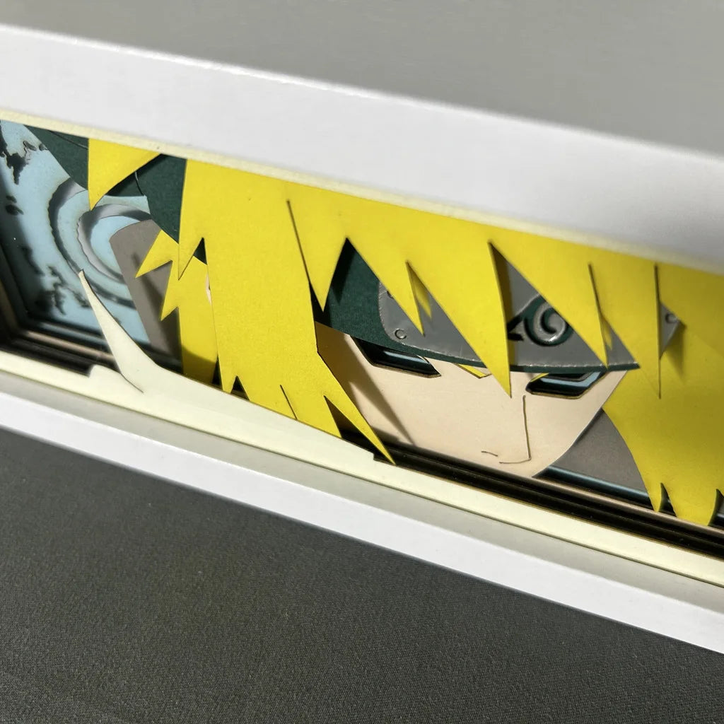 Uchiha Sasuke & Uzumaki Naruto 3D Anime LED Light Box