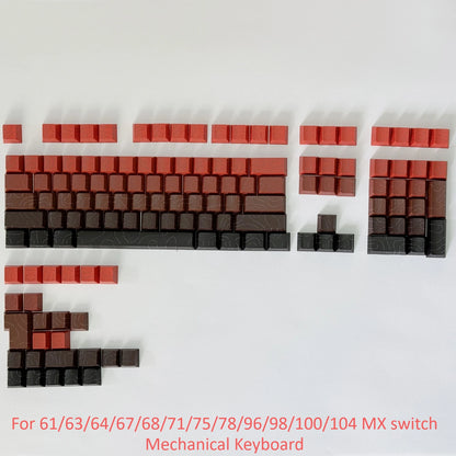 Aurora SideGlow Keycaps – Gradient RGB Shine-Through PBT