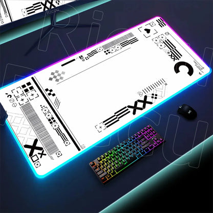 RGB XXL Gaming Mouse Pad – LED Backlit CSGO Desk Mat | Large Non-Slip Keyboard & Mouse Pad for PC Gaming Setup
