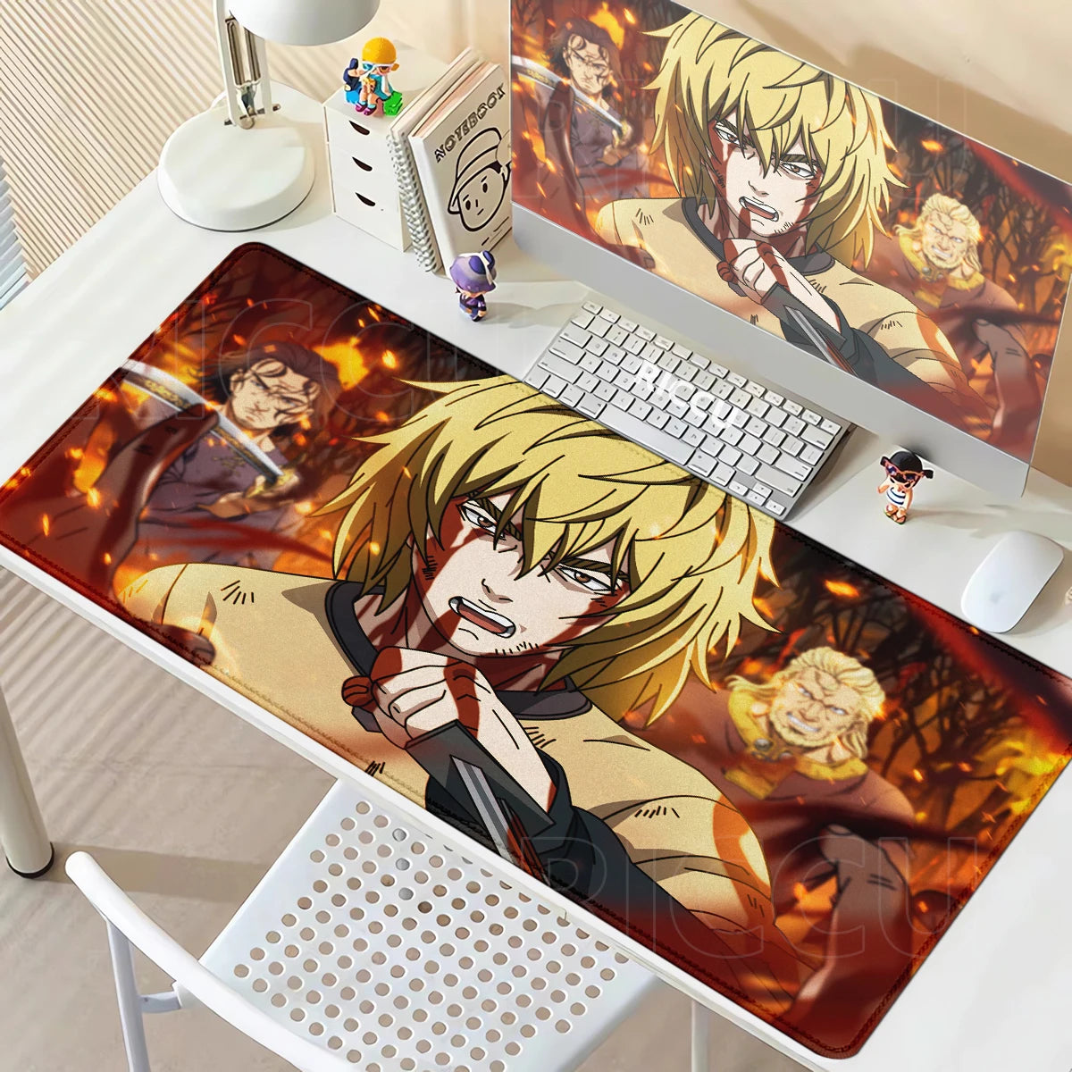 Vinland Saga XL E-Sports Desk Mat – LockEdge Edition | Anti-Slip Anime Mousepad