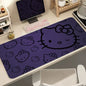 Hello Kitty Leather Mouse Pad – Extra Large Non-Slip Cartoon Desk Mat, Cute Kawaii Keyboard & Writing Pad for Girls, Student & Office Setup Decor