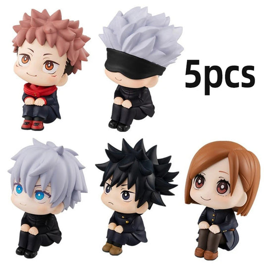 Jujutsu Kaisen Chibi Figure 5‑Pack PVC Set (10cm)