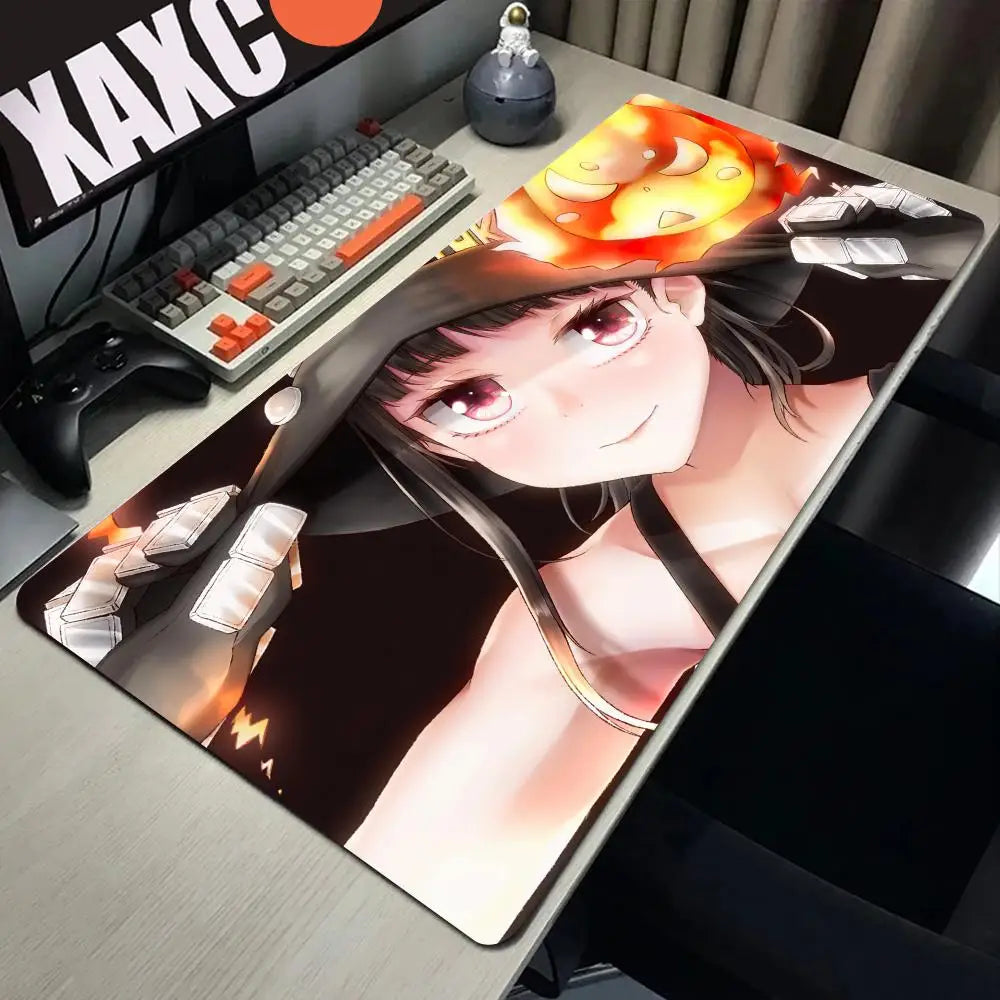 Inferno XL Gaming Desk Mat 1200x600mm – Extended Speed Mousepad