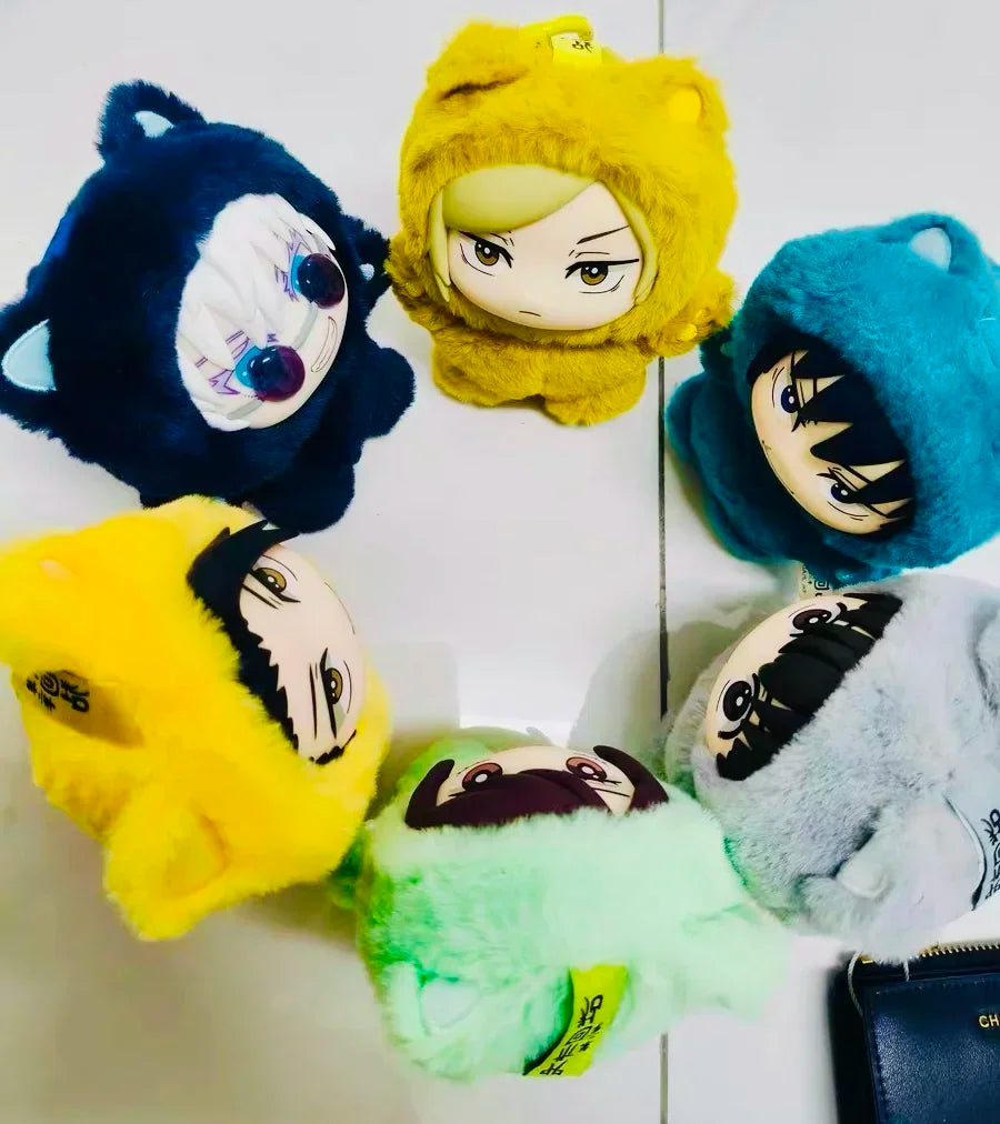 JJK Cat Plush Blind Box – Jujutsu Kaisen  Anime Keychain Pendant Collectible