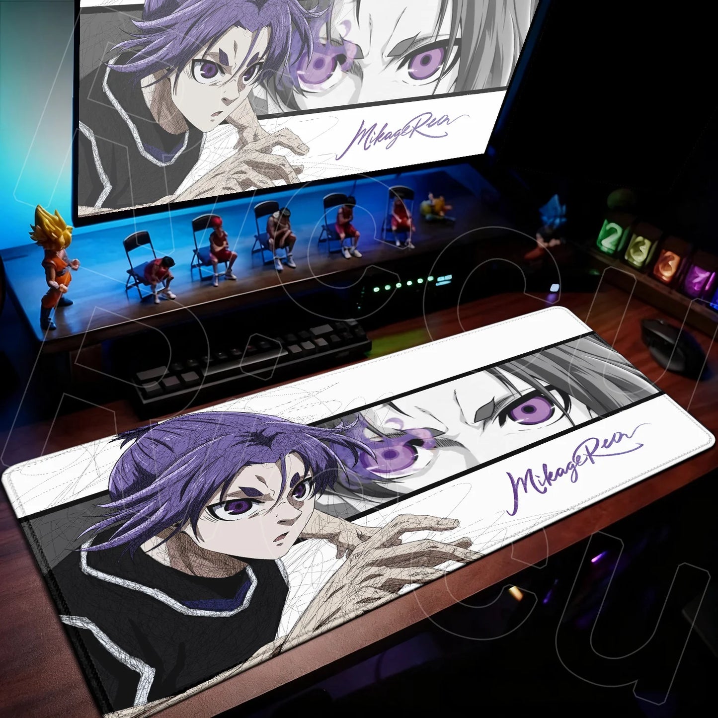 Blue Lock XXL Gaming Mouse Pad