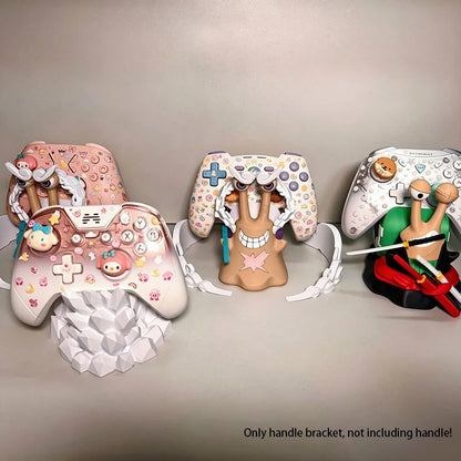 One Piece Controller Holder – Luffy, Zoro & Den Den Mushi Gamepad Stand for PS5, PS4, Xbox & Nintendo Switch