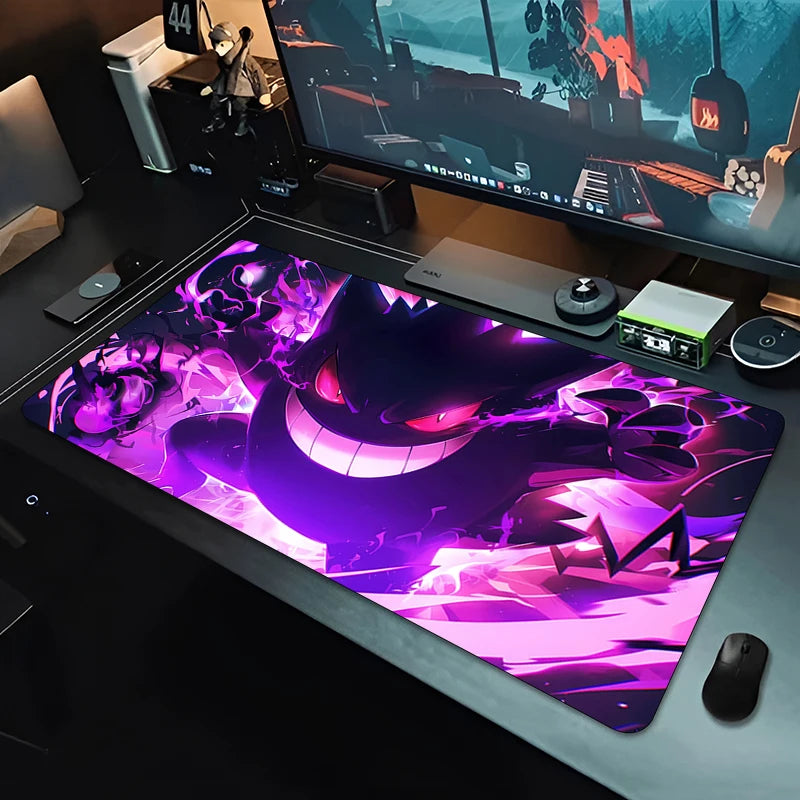 Gengar Anime Extended Gaming Mouse Pad Desk Mat