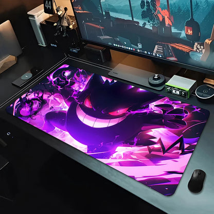 Gengar Anime Extended Gaming Mouse Pad Desk Mat