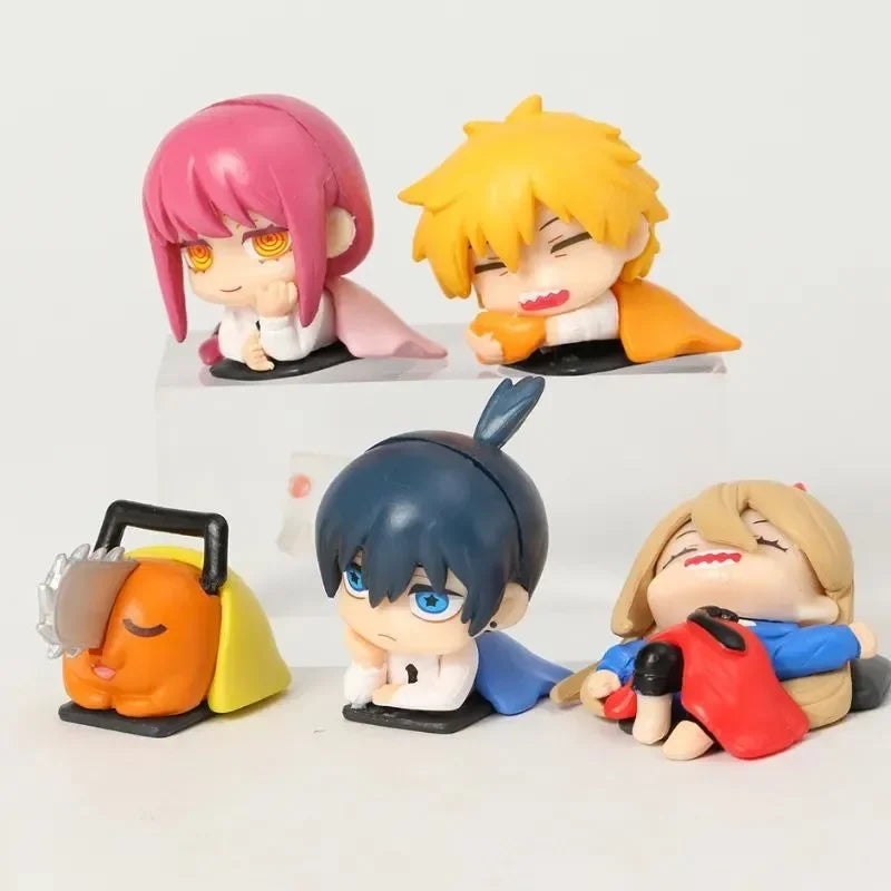 Chainsaw Man Kawaii Mini Figure Set – Chibi PVC Collectibles