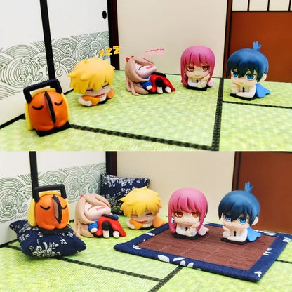 Chainsaw Man Kawaii Mini Figure Set – Chibi PVC Collectibles