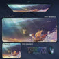 One Piece Anime Character XXL Gaming Mouse Pad – Luffy, Zoro & Crew Desk Mat