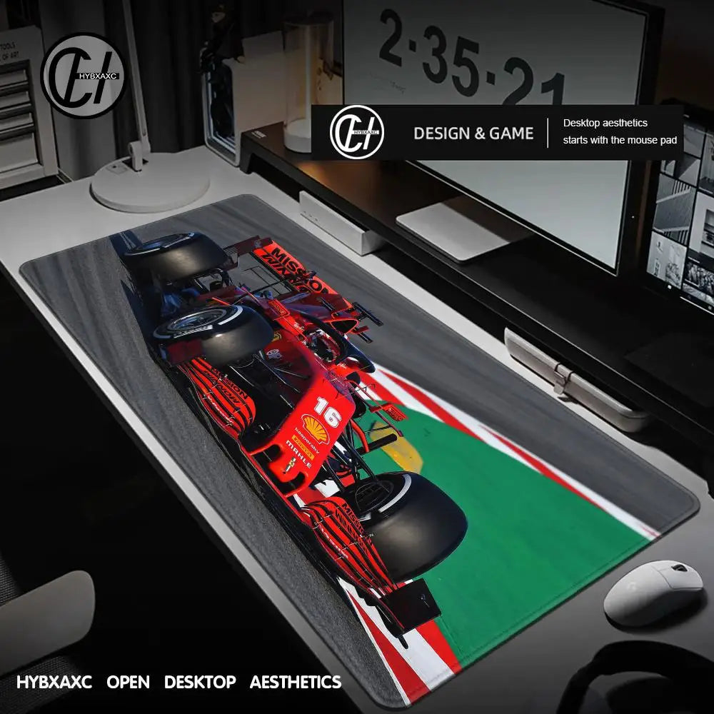 F1 Racer 33 XXL Gaming Desk Mat – Non-Slip Mousepad