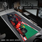 F1 Racer 33 XXL Gaming Desk Mat – Non-Slip Mousepad