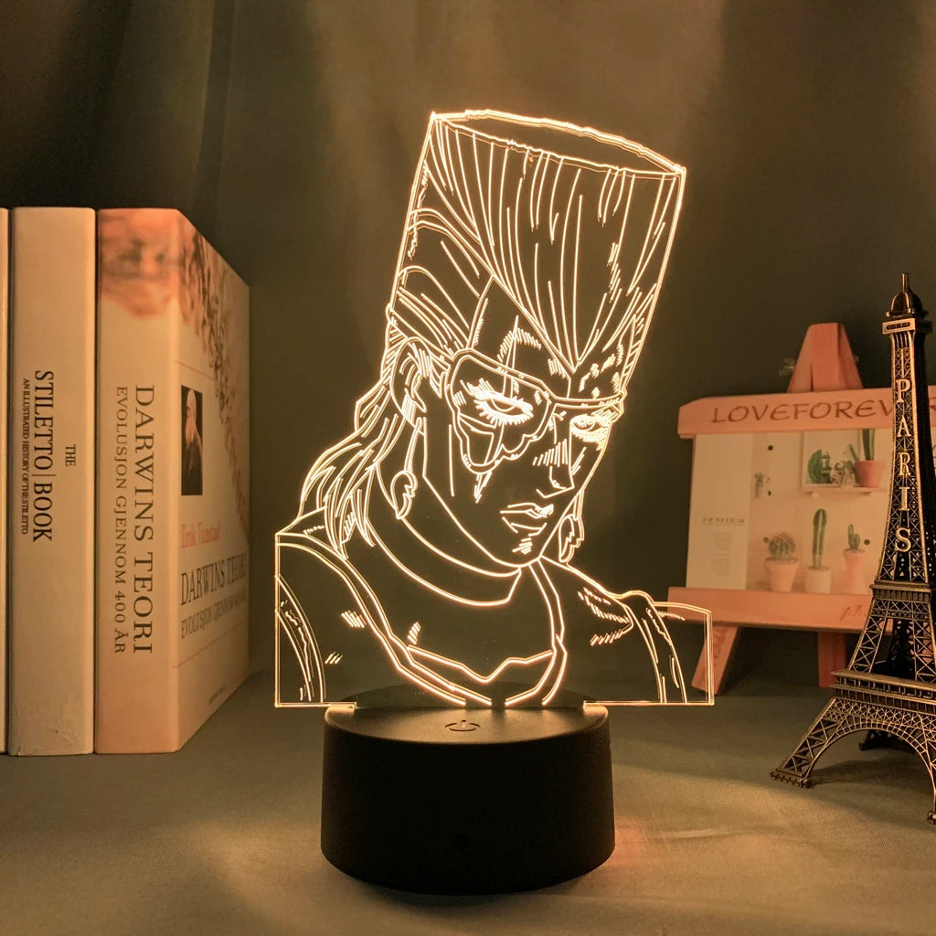 JoJo's Bizarre Adventure Hol 3D LED Night Light