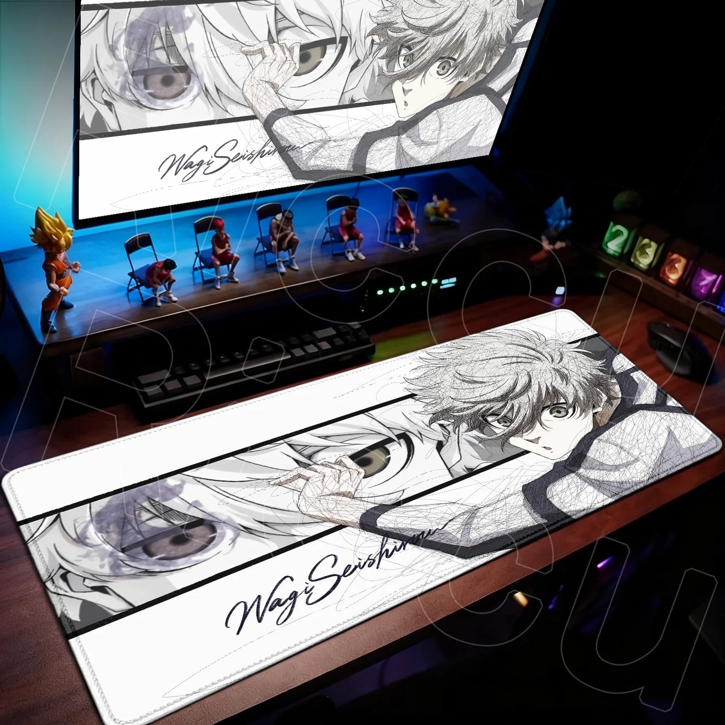 Blue Lock XXL Gaming Mouse Pad