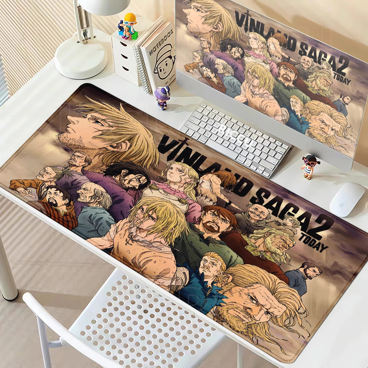 Vinland Saga XL E-Sports Desk Mat – LockEdge Edition | Anti-Slip Anime Mousepad