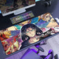 Attack on Titan XXL Gaming Mouse Pad – Anime Desk Mat (90×40cm) with Non-Slip Base & Stitched Edges