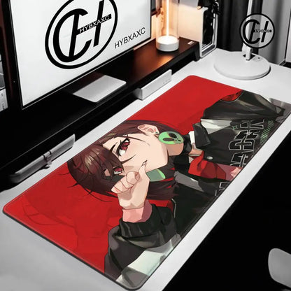Dandadan Ayase Momo & Takakura Ken XXL Gaming Mouse Pad – Anime Desk Mat with Non-Slip Base