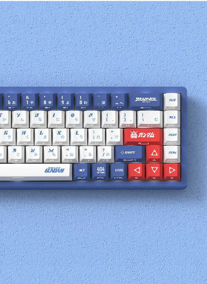 NEON SHOGUN Keycap Set – 129-Key Anime PBT Side-Glow Edition