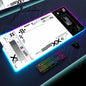 RGB XXL Gaming Mouse Pad – LED Backlit CSGO Desk Mat | Large Non-Slip Keyboard & Mouse Pad for PC Gaming Setup