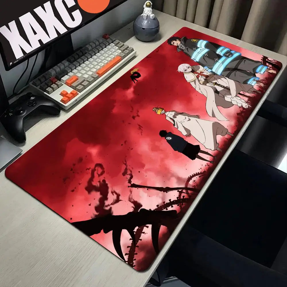 Inferno XL Gaming Desk Mat 1200x600mm – Extended Speed Mousepad