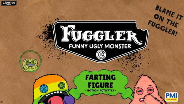Fuggler Ugly Teeth Monster Plush Toy – Cute Wide-Eyed Collectible Mini Plush Doll (8–9cm)