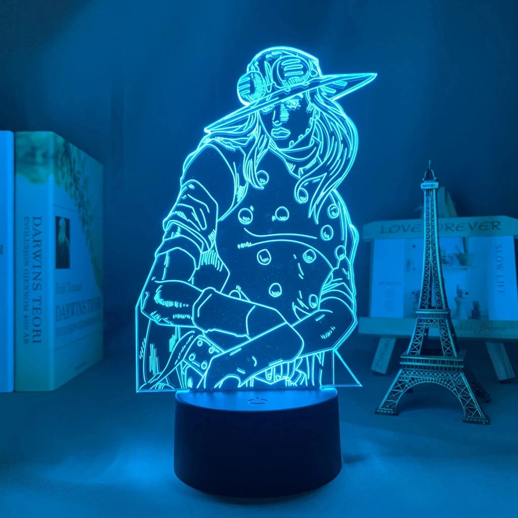 JoJo's Bizarre Adventure Hol 3D LED Night Light
