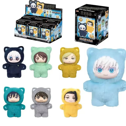 JJK Cat Plush Blind Box – Jujutsu Kaisen  Anime Keychain Pendant Collectible