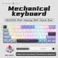 AJAZZ NK61 60% RGB Mechanical Gaming Keyboard – 61 Keys Hot-Swappable Red Switch Wired Mini Keyboard for Gaming & Desk Setup