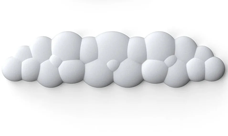 Ergonomic Cloud Wrist Rest Mouse Pad & Keyboard Support Set
