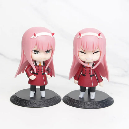 Zero Two Chibi Anime Figure 10 cm – PVC Collectible with Stand