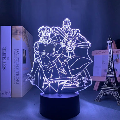 JoJo's Bizarre Adventure Hol 3D LED Night Light